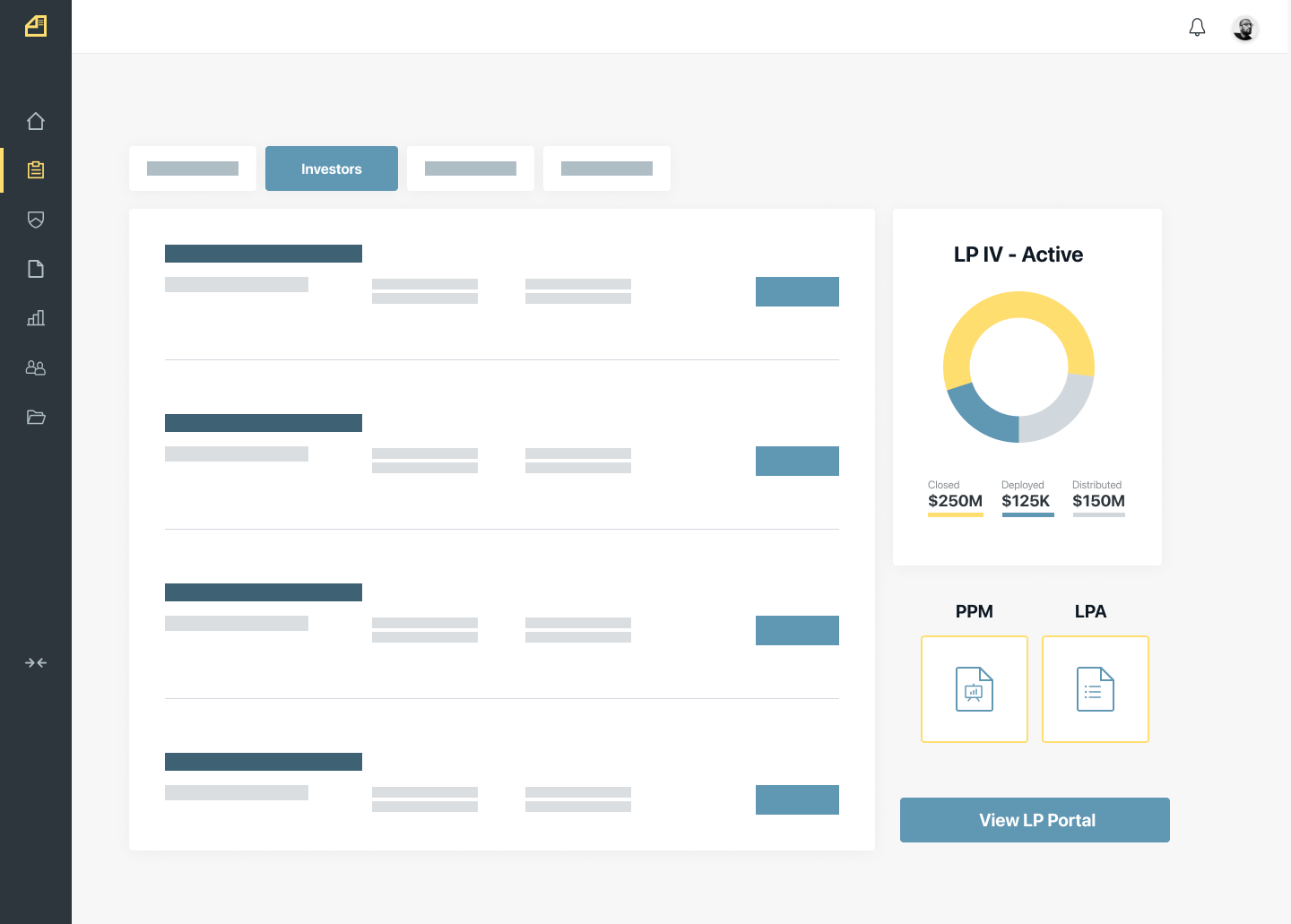 Paperos Investors Page Example